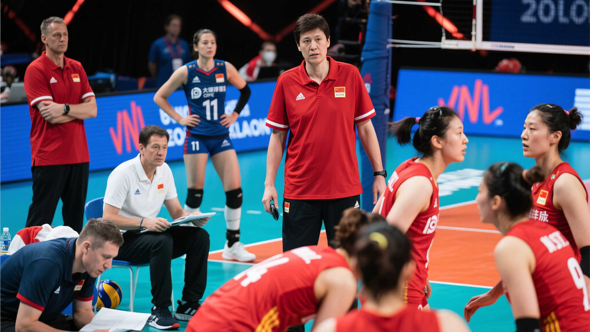 中国女排迎战强敌,以谦逊之姿全力拼搏 中国女排久经沙场,但随着全球各大球队水平的不断提高