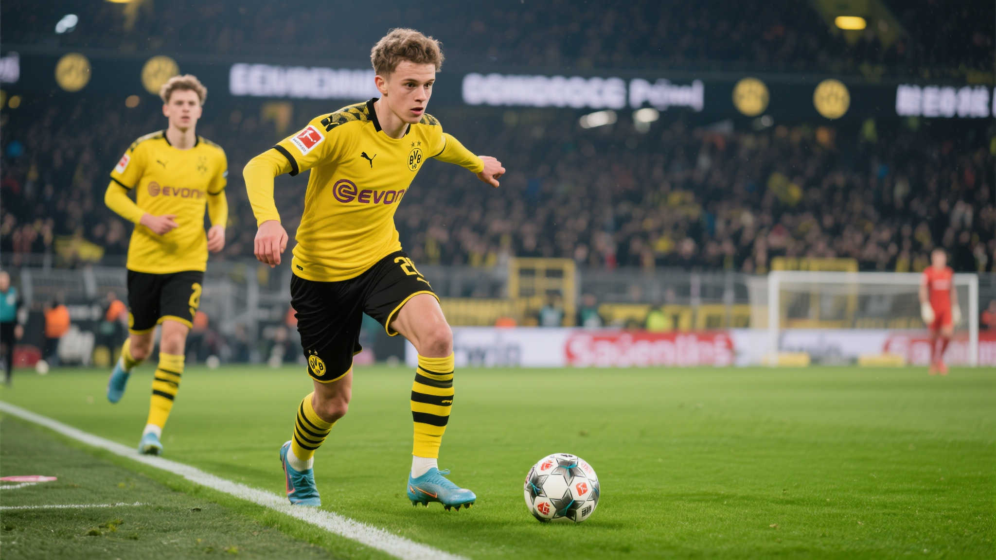 初登德甲舞台时，弗洛里安·维尔茨便迅速成为焦点，他